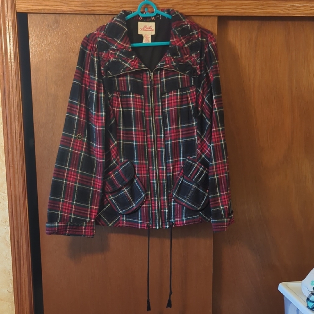 Smith's American Plaid Zip-Up Jacket